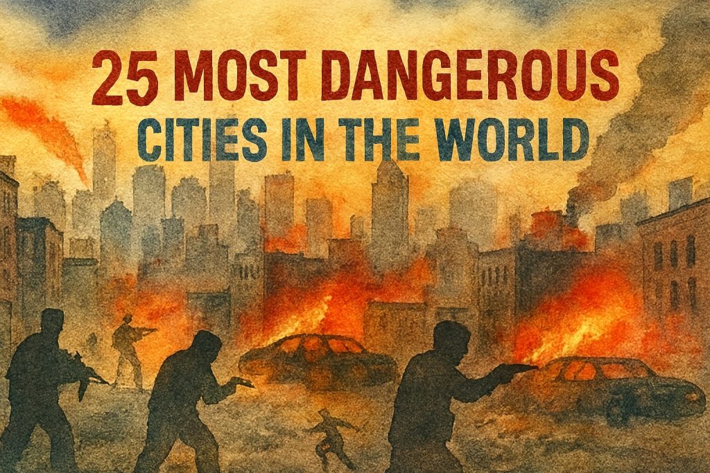 25 Most Dangerous Cities in The World for Travelers