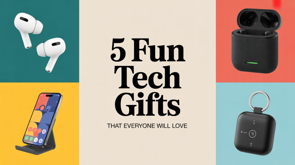 5 Fun Tech Gifts That Everyone Will Love