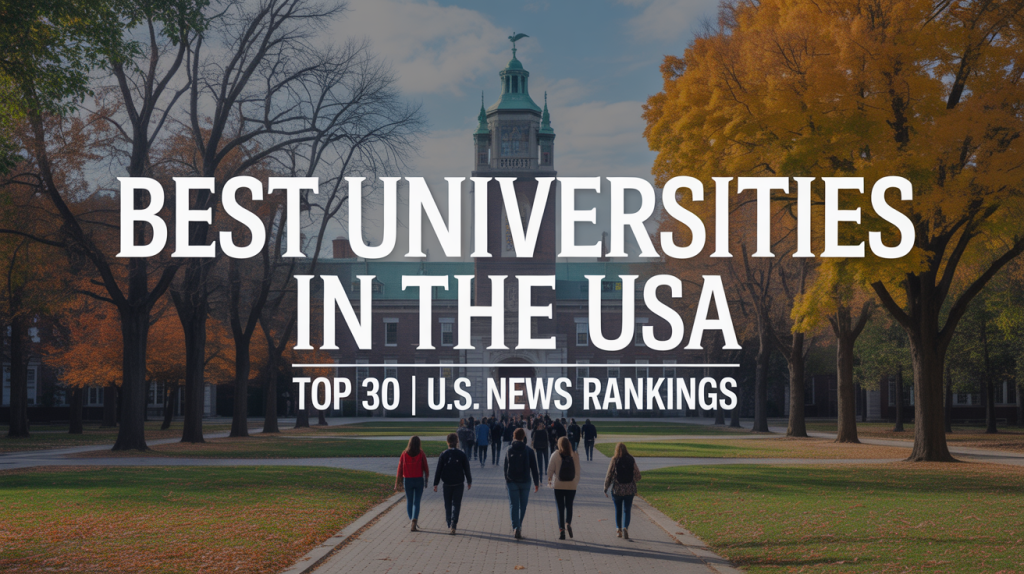 Top 30 Best Universities in the USA | U.S. News Rankings